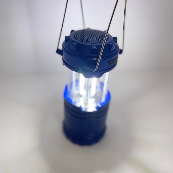 NEW Bluetooth Speaker Lantern, Rechargeable - Picture 6 of 7